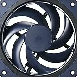 Cooler Master Mobius 120 Ventilador de Caja - Ring Blade Design (PWM), Rodamiento Dinámico de Bucle Ultraduradero (Máx. 63,1CFM, 2,69 mmH2O, 22,6 dBA), Marco Biselado Enfocado al Flujo de Aire - Negro