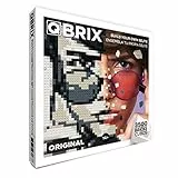 QBRIX Original-Kit de construcción de mosaicos para fotos con abrazadera, regalo personalizado, personal, kit de construcción para imágenes, set de construcción, material para creación de pixel art