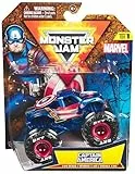 Monster Jam - Coche Monster Truck Marvel Oficial, Escala 1:64 Metal - Modelo Aleatorio - 6069960 - Coches para Niños - Juegos Infantiles - Juguetes Niños 3 años +