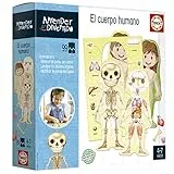 Educa - Yo aprendo el Cuerpo Humano | Aprender es Divertido | Juguete Educativo niños 4 5 años | Aprenderán Las Distintas Partes del Cuerpo con una Silueta de niño o niña (18701)
