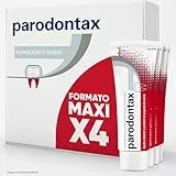 Parodontax Pasta de Dientes Blanqueante Ayuda a Prevenir y Detener el Sangrado de Encías, Blanqueador Dental Diario, Pack de 4 x 75 ml
