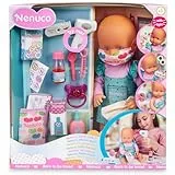 Nenuco Muñeco bebé con Accesorios para Ver si está Enfermo y Jugar a ser médico o Enfermera/o y darle Todos los cuidados, Juguete para niños y niñas de 3 años, Multicolor