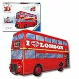 Ravensburger - Puzzle 3D Adultos Londres Autobús | Puzzles 3D para Adultos Y Niños De 8 Años O Más | Maquetas para Montar De 216 Piezas | Regalos Niños 8 Años O Más