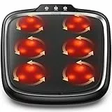 RENPHO Masaje Eléctricos de pies con calor, Masajeador eléctrico de pies Shiatsu,Masajeadores para pies de amasamiento profundo con cubierta extraíble para fascitis plantar, neuropatía y pies cansados