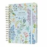 Kokonote Agenda escolar 2025 2026 Dia por pagina A5 Seasonal Flowers - Agenda Universitaria flores Curso 2025 2026 | Con Pegatinas y Apartados funcionales : Para Estudiantes Instituto o Universidad