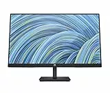 HP V24v G5 - Monitor de 24' Full HD (1920 x 1080, 75Hz, 5ms, 16:9, AMD FreeSync, Low Blue Light, HDMI, VGA, DisplayPort, Joypad OSD, Antirreflejo, Inclinación Ajustable, Altavoces) Negro
