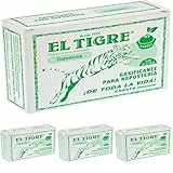 EL TIGRE sodas y gaseosas en polvo caja 8 sobres (Paquete de 4)