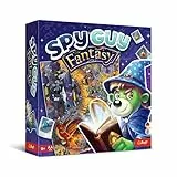 Trefl – Spy Guy Fantasy – Juego de observación cooperativa, Mundo de la Magia y los Animales fabulosos, búsqueda de Pistas, Juego de Mesa Familiar para Adultos y niños a Partir de 5 años