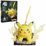 PUZZ4D - Maqueta Pikachu de 201 Piezas - Puzzle 3D Pokemon Pikachu de 33 cm - Maquetas para Construir Adultos y Niños - Puzzles para Adultos y Niños - 6075061 - Juegos de Mesa - Juegos Infantiles