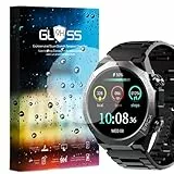 Compatible para [3 Pedazo] 9H Protector De Pantalla De Cristal Templado Compatible para Smartwatch Qecnato Reloj Inteligente Hombre 1.39' S10
