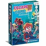 Clementoni - Escape Room- Castillo Juego de Mesa Familiar a Partir de 8 años (55459)