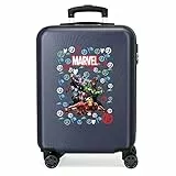 Marvel Avengers Team, Equipaje Para Niños, Marino, 38x55x20 Cms