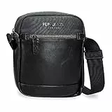Pepe Jeans Grays Bandolera Mediana Negro 17x22x6 cms Poliéster