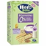 HERO Baby papilla 8 cereales 0% azúcares añadidos caja 410 gr