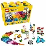 LEGO Duplo Caja de Ladrillos - Juguete Educativo Apilable para Niños y Niñas de 1+ Años - Ladrillos Numéricos de Colores, Cocohe y 2 Figuras - Caja para Guardar Juguetes de Navidad 10913