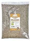 Guillermo | Pipas de girasol BIO peladas - Bolsa 2kg. | Semillas de girasol | 100% ecológicas | Alimento muy completo al ofrecer vitaminas, minerales, fibra, proteína y grasas saludables