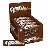 Corny Big, Barrita Sin Azúcares Añadidos Sabor Chocolate, Más Grande, Sabor Clásico e Intenso, Textura Crujiente, Pack 24x50g