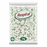 Halls Respiral - Caramelos Duros Sabor Eucalipto y Mentol - Bolsa de 1000 g