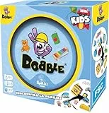 Asmodee| Dobble Kids | Juego de Cartas Infantil de Acción y Reflejos | A Partir de 3 Años | De 2 a 8 Jugadores | 15 Minutos por Partida |En Español