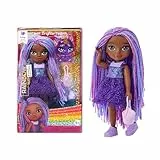 Rainbow High Littles - Indigo Bailey - Muñeca de Moda Pequeña y Articulable - Muñeca Morada de 14 cm con Bolso y Zorro Mágico de Mascota - Adecuada para Niños y Coleccionistas