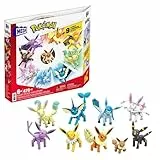 Mega Construx™ Pokémon™ Pack de evoluciones Eevee, Juguete de construcción niños +6 años (Mattel GFV85)