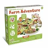 Science4you Primeros Pasos Aventura en la Granja - Puzzles Infantiles para Niños 3 Años, Puzzle Educativo Animales, Juguetes, Juegos e Puzzles para Niños, Regalos para Niños y Niñas 3 4 5 Años