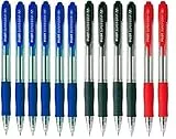 Boligrafo pilot supergrip pack 12 u.(6 azules,4 negros,2 rojo)