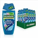 Palmolive Gel de Ducha Aroma Sensaciones Mineral Masajes, 6er Pack (6 x 250 ml)
