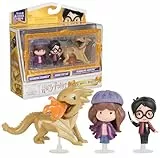 Wizarding World Collectible CltbsMltPckGobletDragonsM04A, Color Harry, Hermione y dragón húngaro de Cola de Cuerno (Spin Master 6071778)