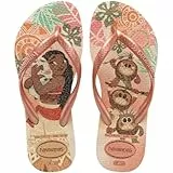 Havaianas - Kids Slim Princess, Chanclas Niña, Pink Clay, 27/28 EU