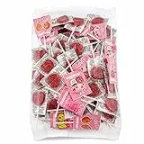 Caramelos Cerdán - Piruletas Corazón sin Azúcar Love Sabor Cereza | Bolsa de 100 Unidades | Caramelo Duro con Palo Sin Gluten ni Alérgenos | Ideal para San Valentin y Cumpleaños
