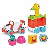 Toomies TOMY E73253 Tomy Dino Rescue Ranger, Dinosaur Children, Jurassic World, Educational Push & Go Vehicle Colours and Sound, Toy for Baby Boys & Girls Aged 12 Months +, Multicoloured, Bizak