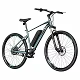 Cecotec Bicicleta Eléctrica de Montaña 27,5' y 29', hasta 55-120km de autonomía, Doble y Simple suspensión, Cambio Shimano 7-24 velocidades, Disco de Freno hidráulico