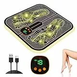 Masajeador de Pies Eléctrico,masajeador de pies,8 modos,19 niveles de intensidad,Aliviar Dolor Cansadas Mejorar la Circulación Sanguínea,alivia la rigidez(recargable)