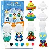 Funto Kit de pintura para pintar tu propio espacio, juego de 13 piezas de arte y manualidades para niños, proyecto STEAM, actividades creativas, juguetes de bricolaje, regalo para niños y niñas a