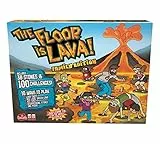 Goliath - The Floor is Lava - Edición Familiar - Juego de Mesa Divertido - Juego Familiar Interactivo - 10 Juegos - A Partir de 3 Jugadores - A Partir de 5 Años