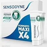 Sensodyne Repair & Protect Extra Fresh Pasta de Dientes, Alivio Para Dientes Sensibles, Protección Duradera Frente a la Sensibilidad Dental, Pack 4x75 ml