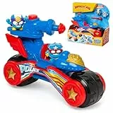 SUPERTHINGS KAZOOM POWE –Battle Vehicle Police. Vehículo de batalla policía de los héroes de la Serie de TV “Superthings Kazoom Power”. Contiene 1 Battle Vehicle, 2 Superthings Exclusivos, 1 Proyectil