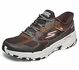 Skechers Go Run Trail Altitude 2.0 Rocky Hill, Zapatillas Hombre, Brown and Orange Leather/Textile, 42 EU