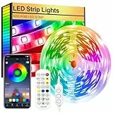 FUPT Tira LED TV, 2M Luces LED HabitacióN, RetroiluminacióN De TV RGB 5050 LED USB Con AplicacióN Y Control Remoto Para TV De 40-55 Pulgadas, Cine En Casa, Cocina, Dormitorio, Sala De Estar