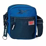 Reebok Atlantic Bandolera Azul 17x21x7 cms Poliéster