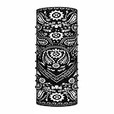 Buff Braga de cuello, Original EcoStretch, Adulto Hombre Mujer, Negro, Talla unica, Bufanda, Tubular, Multifuncion, Cuello y Cabeza, Correr, Caminar, Senderismo, Sostenible, Ligera