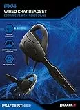 Gioteck - Auricular Mono Chat con Cable EX4 para PS4 (PS4)
