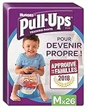 Huggies Pull-Ups - Calzoncillos de aprendizaje para niños, talla M (11-18 kg), 26 calzoncillos