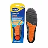 Scholl Gel Activ Work - Plantillas para hombre (talla 40-43)