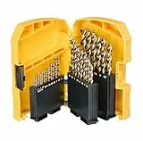 DEWALT DT7926-XJ - Kit de 29 Brocas para Metal Extreme 2, en Estuche Resistente, Incluye 29 Brocas de 1 a 13 mm, Compatible con taladros con y sin cable