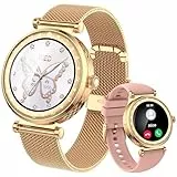 Reloj Inteligente Mujer, 2025 Nuevo Smartwatch Mujer con Llamadas, Smart Watch Ciclo Menstrual/Monitor de Sueño/SpO2/Podómetro/110+ Modos Deportivos, IP68 Impermeable Reloj Deportivo para Android iOS