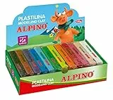 Alpino DP000918 - Plastilina, 12 unidades, multicolor