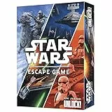 Unbox Now Asmodee | Star Wars Escape Game | Juego de Mesa de Escape Room para Adultos y Familias | A Partir de 10 Años | De 1 a 6 Jugadores | 60 Minutos por Partida | Español