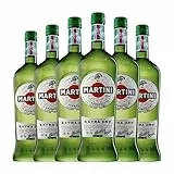Vermut Martini Extra Dry Extra Seco Botella Misil 1 L (Caja de 6 Botella Misil de 1 L)